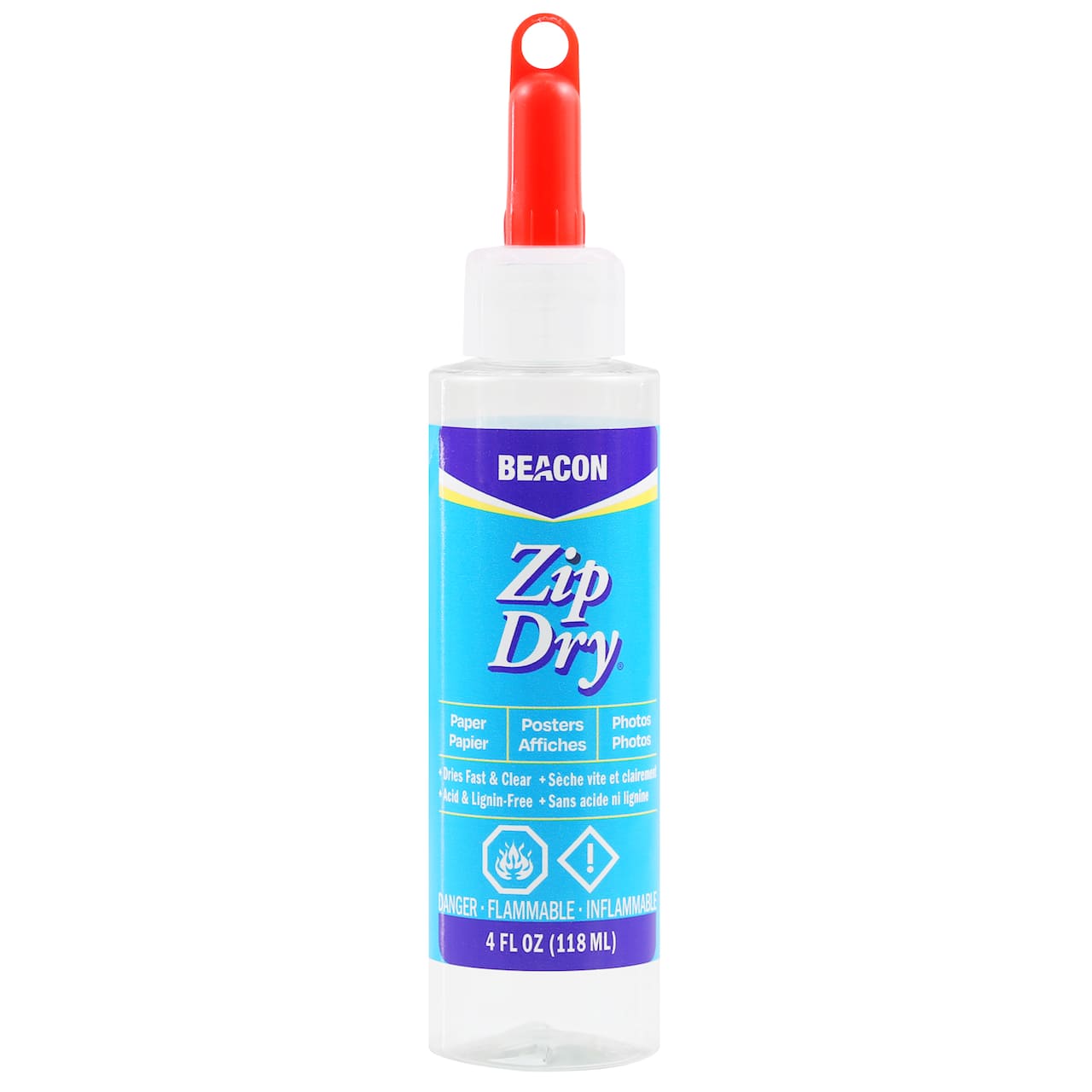 Beacon Zip Dry 4oz. Paper Art Glue Bottle